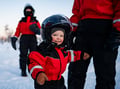 Family Snowmobile Safari with Kids’ Mini-Snowmobiles & Campfire, Levi