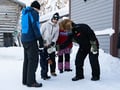 Family Snowmobile Safari with Kids’ Mini-Snowmobiles & Campfire, Levi