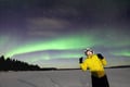 Rovaniemi: Northern Lights Pro Guaranteed - Unlimited (PRIVATE)