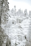 Korouoma Frozen Waterfalls Hike from Rovaniemi