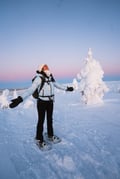 Premium Snowshoe or Ski Adventure in Lapland (Private Tour)