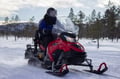 Snowmobile tour: 1 hour Easy Snowmobile Safari in Levi