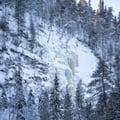 Insider Korouoma Frozen Waterfalls