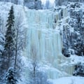 Insider Korouoma Frozen Waterfalls