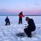 Private ice fishing trip in Levi