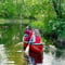 Canoe Down the River Trip in Lapland