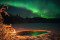 Private Wilderness Sauna & Ice Swimming in Winter (with Dinner Option)