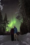 Private Wilderness Sauna & Ice Swimming in Winter (with Dinner Option)