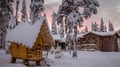 Tonttula: Private Snowmobile Safari to Elves Hideaway