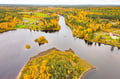 Wonderful colours of autumn in Rovaniemi