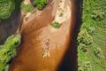 Summer canoeing experience in Lapland