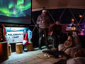 Blue Moment at Polarman’s Camp — early evening winter experience, Levi ®