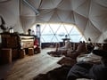 Blue Moment at Polarman’s Camp — early evening winter experience, Levi ®
