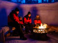 Blue Moment at Polarman’s Camp — early evening winter experience, Levi ®