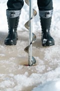Ice fishing like a local