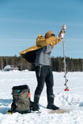 Ice fishing like a local