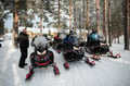 By snowmobile to the reindeer farm - Private group