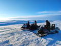 Snowmobiling with a local guide in Paistunturi Wilderness area (Utsjoki)