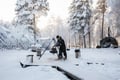 VIP Lapland: Santa Village, Glass Igloo Lunch & Snow Scooters
