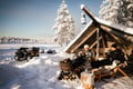 VIP Lapland: Santa Village, Glass Igloo Lunch & Snow Scooters