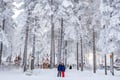 Photoshoot in Santa Claus Village