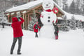 Photoshoot in Santa Claus Village