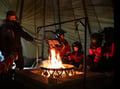 Arctic Night Snowmobile Sled Ride with Campfire, Levi
