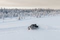 Luxury Rovaniemi Safari Private Snow-Veh Tour with 3-Course Lunch