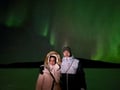 Aurora Hunting Tour for 2-6 Persons from Saariselka/Ivalo/Inari Area with a Local Guide and a New and Comfortable Multivan Hybridi