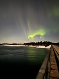 Aurora Hunting Tour for 2-6 Persons from Saariselka/Ivalo/Inari Area with a Local Guide and a New and Comfortable Multivan Hybridi