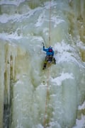 Korouoma Canyon Frozen Waterfalls