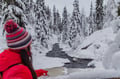 Korouoma Canyon Frozen Waterfalls