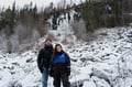 Korouoma Canyon Frozen Waterfalls