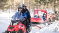 Family Snowmobile Safari