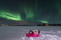 Private Family Northern Lights Snowshoeing & Photography Tour