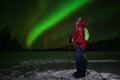 Private Family Northern Lights Snowshoeing & Photography Tour