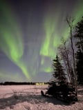 Private Arctic Evening Snowmobile Safari