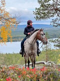 Small group horseback riding to Soutaja fell 2h