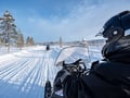 Levi Summit Snowmobile safari - for adults single drivers only