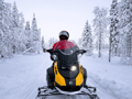 Levi Summit Snowmobile safari - for adults single drivers only