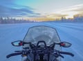 Levi Summit Snowmobile safari - for adults single drivers only