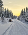 First Tracks — Morning Snowmobile Tour from Sinettä, Rovaniemi (3h, small group)