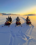 First Tracks — Morning Snowmobile Tour from Sinettä, Rovaniemi (3h, small group)