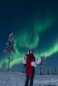 Rovaniemi: Genuine Aurora Borealis Hunting Tour with Professional Photos & Videos