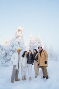 Outdoor Photo session in Rovaniemi