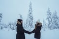 Outdoor Photo session in Rovaniemi