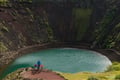 Golden Circle in Spanish with Kerid Crater & Local Farm Visit in Small Group