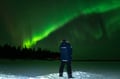 Overnight Camp on a Frozen Lake