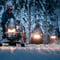 Evening Adventure with Snowmobile and Snacks