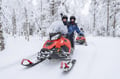 Snowmobile Safari to a Reindeer Farm